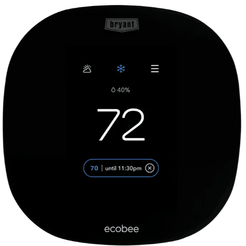 Bryant ecobee3 lite Smart Thermostat.